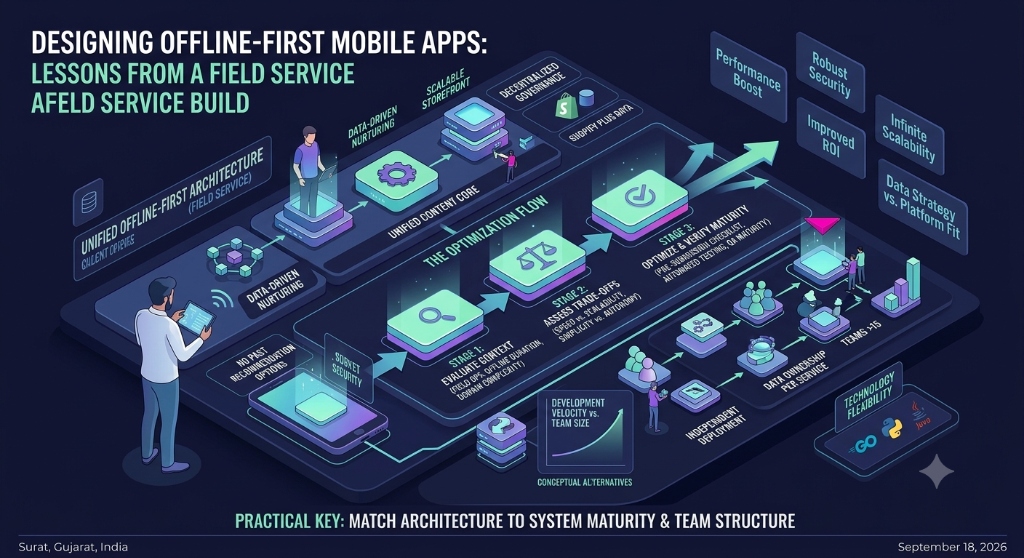 Designing Offline-First Mobile Apps for Field-Service Work
