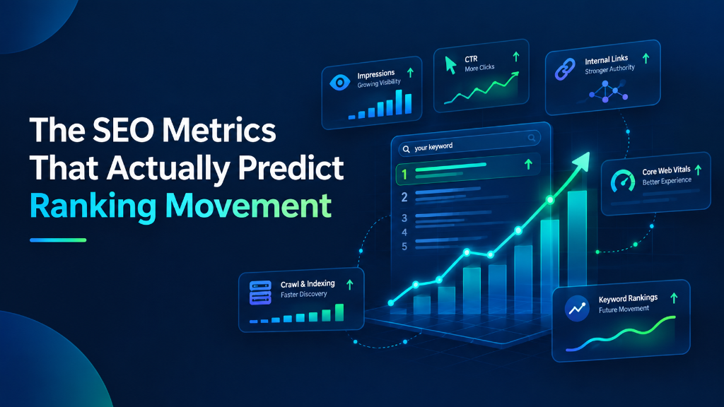 The SEO Metrics That Actually Predict Ranking Movement