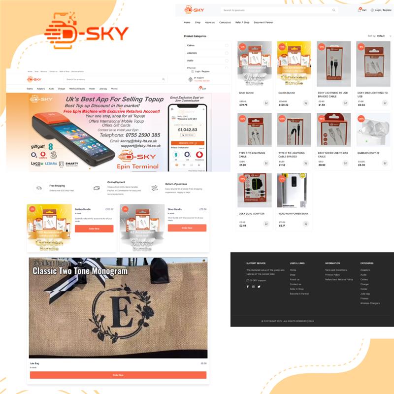 Mobile Accessories and Top-Up Business